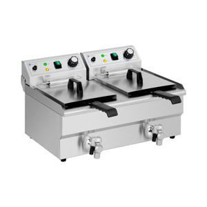 Elektrische friteuse - 2 x 9 L - Royal Catering - 230 V