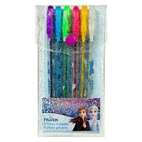 Undercover Frozen 2 Afgetopte gelpen Blauw, Groen, Roze, Paars, Wit, Geel 6 stuk(s)