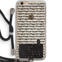 Crazy shapes: iPhone 6 PLUS / 6S PLUS Transparant Hoesje met koord