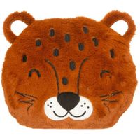 Atmosphera Dieren sierkussen kinderkamer - panter - 30 cm - polyester Atmosphera Dieren sierkussen kinderkamer - panter - 30 cm - polyester