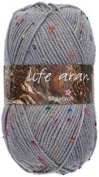 Stylecraft Life Aran 2499 Silver Nepp