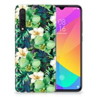 Xiaomi Mi 9 Lite | TPU Case | Orchidee Groen