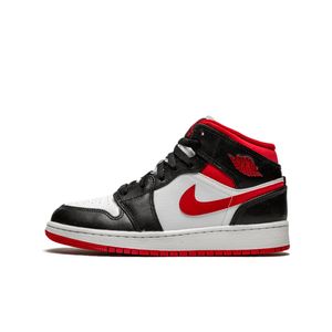 Air Jordan 1 Mid Gym Red Black White (GS)