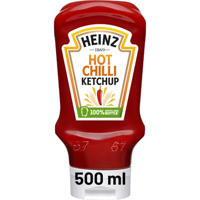 Heinz Tomato Ketchup Hot Chilli 500 ml bij Jumbo