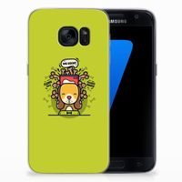 Samsung Galaxy S7 Telefoonhoesje met Naam Doggy Biscuit - thumbnail