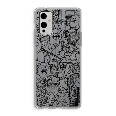 Vexx Black City : OnePlus 9 Transparant Hoesje