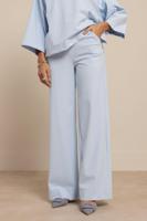 Studio Anneloes Lexie Bonded Trousers 13543 Broek 7000 Pastel Blue