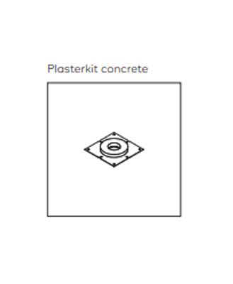 Kreon - Plasterkit Concrete Optionele accesoires