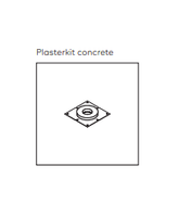 Kreon - Plasterkit Concrete Optionele accesoires