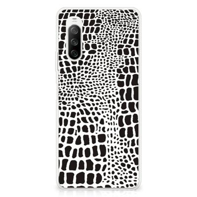 Sony Xperia 10 III | TPU Hoesje | Slangenprint