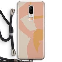Bikini body: OnePlus 6 Transparant Hoesje met koord