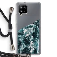 Zee golf: Samsung Galaxy A42 5G Transparant Hoesje met koord