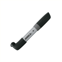 SKS Rookie XL zilver minipomp. incl 2 punts pomphouder. geschikt voor alle ventielen