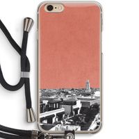 Marrakech Skyline : iPhone 6 / 6S Transparant Hoesje met koord