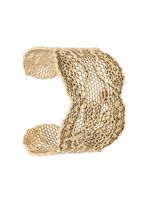 Aurelie Bidermann bracelet manchette à design structuré - Or Aurelie Bidermann bracelet manchette à design structuré - Or