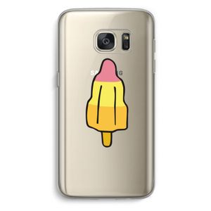 Raketijsje: Samsung Galaxy S7 Transparant Hoesje