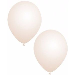 50x Feest transparante decoratie ballonnen   -