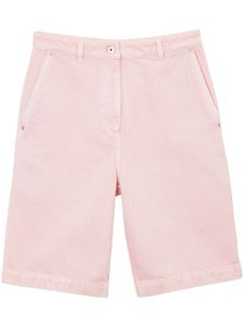 Burberry short en jean à taille haute - Rose