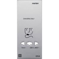 Merten 213560 Afdekking System M Aluminium 1 stuk(s)