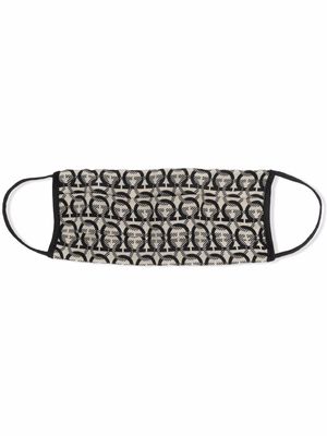 Ferragamo masque à imprimé Gancini - Tons neutres