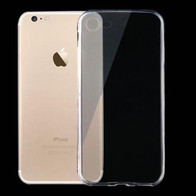 Voor iPhone 8 & 7 0 75 mm Ultra-thin transparante TPU beschermende Case(Transparent)