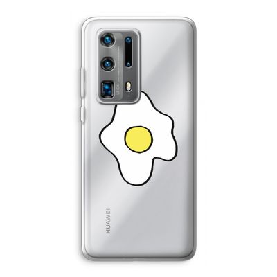Spiegelei: Huawei P40 Pro Plus Transparant Hoesje