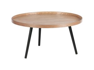 WOOOD Bijzettafel 'Mesa' 78cm, kleur Naturel