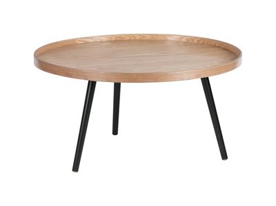 WOOOD Bijzettafel 'Mesa' 78cm, kleur Naturel
