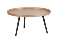 WOOOD Bijzettafel 'Mesa' 78cm, kleur Naturel
