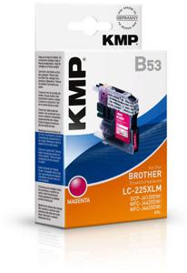 KMP Inktcartridge vervangt Brother LC-225XLM Compatibel Magenta B53 1530,0006