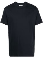 Jil Sander t-shirt à encolure ronde - Bleu