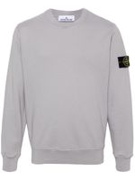 Stone Island sweat 63051 Compass en coton - Gris