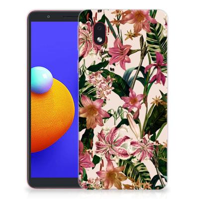 Samsung Galaxy A01 Core | TPU Case | Flowers