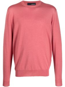 Lardini pull en laine mélangée - Rose