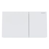 Drukplaat Geberit Sigma 70 Frontbediening 2-toets RVS Mat Wit