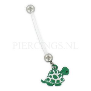 Navelpiercing zwangerschap schildpad