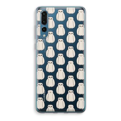 Uilen: Huawei P20 Pro Transparant Hoesje