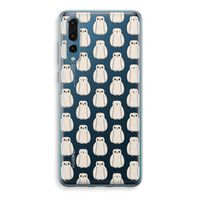 Uilen: Huawei P20 Pro Transparant Hoesje