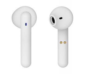 Vivanco Urban Pair In Ear oordopjes Bluetooth Wit Noise Cancelling Headset, Volumeregeling, Magnetisch, Touchbesturing