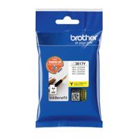 Brother LC-3617Y inktcartridge 1 stuk(s) Origineel Normaal rendement Geel