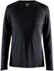 Craft 1908769 Adv Essence Ls Tee Wmn - Black - L