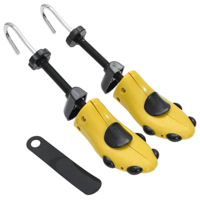 Schoenspanners met schoenlepel EU 37-41 kunststof geel