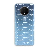 Wimpers: OnePlus 7T Transparant Hoesje