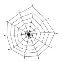 Decoratie spinnenweb 150 cm - thumbnail