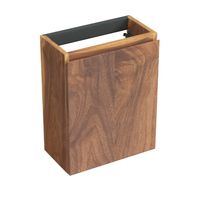 Fonteinkast Forzalaqua Siena 39.5x21.5x50 cm 1 Deur Rechts Noten Pure Walnut Forzalaqua