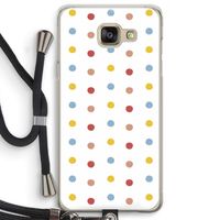 Bollen: Samsung Galaxy A5 (2016) Transparant Hoesje met koord