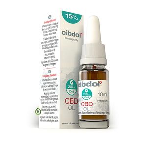 Cibdol CBD olie 15% - 10ml