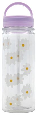 HEMA Waterfles 500ml Bloemen HEMA Waterfles 500ml Bloemen