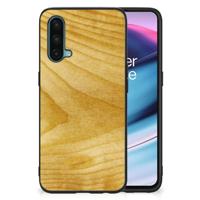 OnePlus Nord CE 5G Houten Print Telefoonhoesje Licht Hout