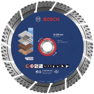 Bosch Accessories 2608900663 EXPERT MultiMaterial Diamanten doorslijpschijf Diameter 230 mm Boordiameter 22.23 mm Steen, Beton, Baksteen 1 stuk(s)